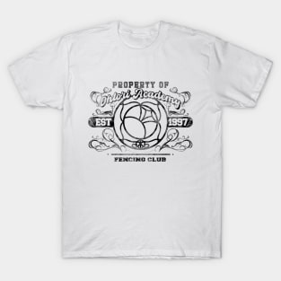 Ohtori Academy Fencing Club Tee T-Shirt